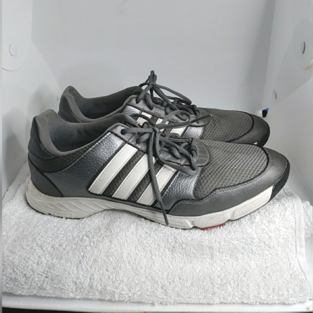 Adidas Tech Response 2.0 Golf Shoes - Iron Grey  Size 11.5